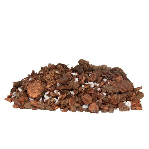 Orchid Nerd 1 cubic foot Cymbidium orchid potting mix with fir bark, sponge rock, and specialty ingredients for cool-growing orchid varieties.