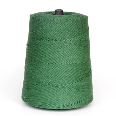 Orchid Nerd Green Cotton String Cone 4 ply 2 lb polished twine for plant staking tying and greenhouse support