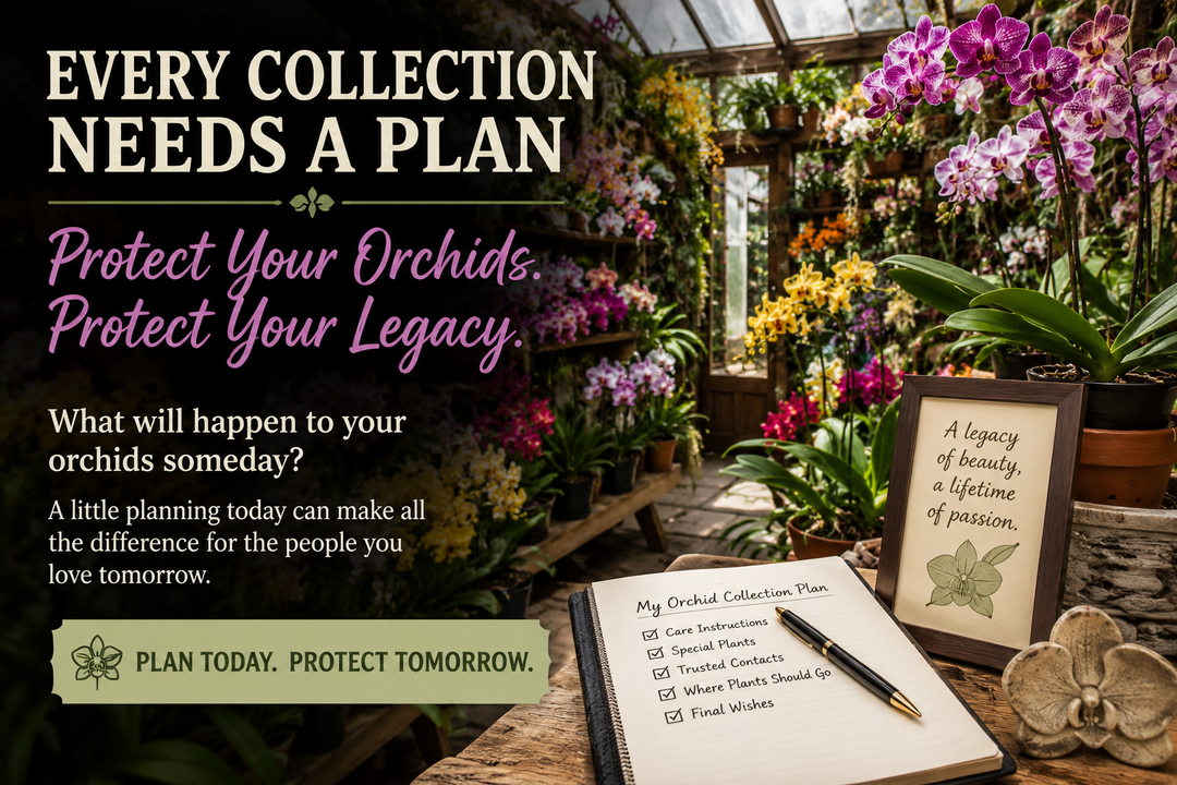 Every Collection Needs a Plan: What Happens to Your Orchids Someday?
