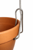 Orchid Nerd 12 Inch Single Clip-on Pot Hanger – 5 Pack