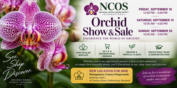 NCOS International Orchid Show & Sale 2026