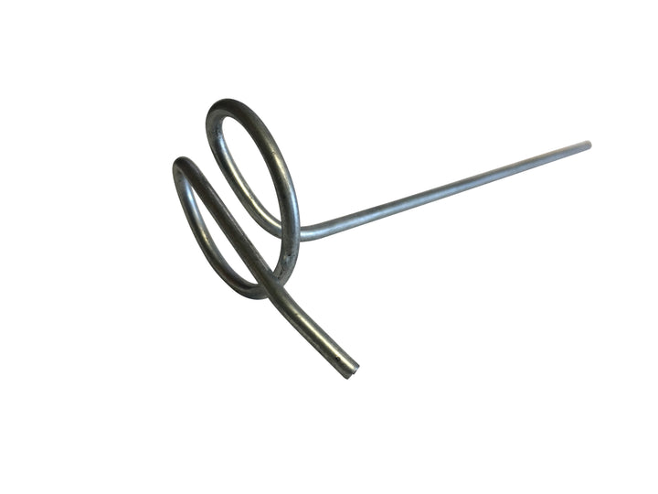 Orchid Nerd Galvanized Rhizome Clips for Plastic Pots – 4" or 5" (10 Pack)