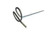 Orchid Nerd Galvanized Rhizome Clips for Plastic Pots – 4" or 5" (10 Pack)