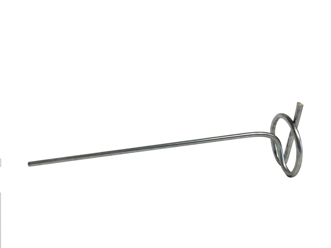 Secure orchids in plastic pots with galvanized rhizome clips. 4" & 5" sizes apply pressure to stabilize plants. 10 pack. Helps promote strong root growth.
