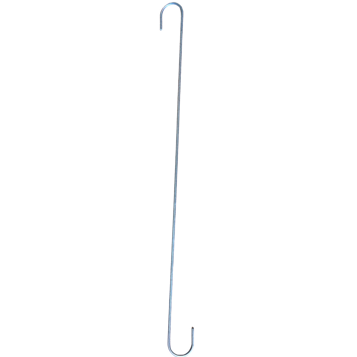 Orchid Nerd galvanized s hooks available in 6 inch 12 inch and 24 inch sizes for hanging orchid Pot, s baskets and bird feeders in greenhouses and gardens