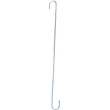 Orchid Nerd galvanized s hooks available in 6 inch 12 inch and 24 inch sizes for hanging orchid pots baskets and bird feeders in greenhouses and gardens