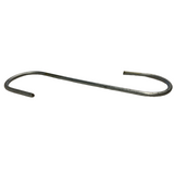 Orchid Nerd galvanized s hooks available in 6 inch 12 inch and 24 inch sizes for hanging orchid pots baskets and bird feeders in greenhouses and gardens