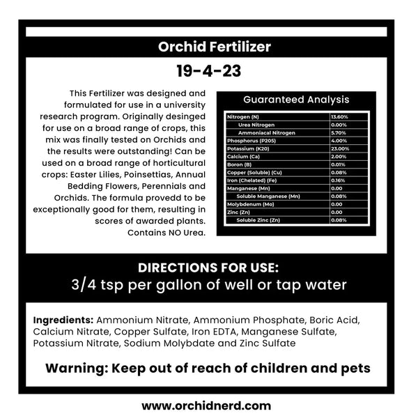 19423 Well Water Formula MSU™ Fertilizer for Tap Water