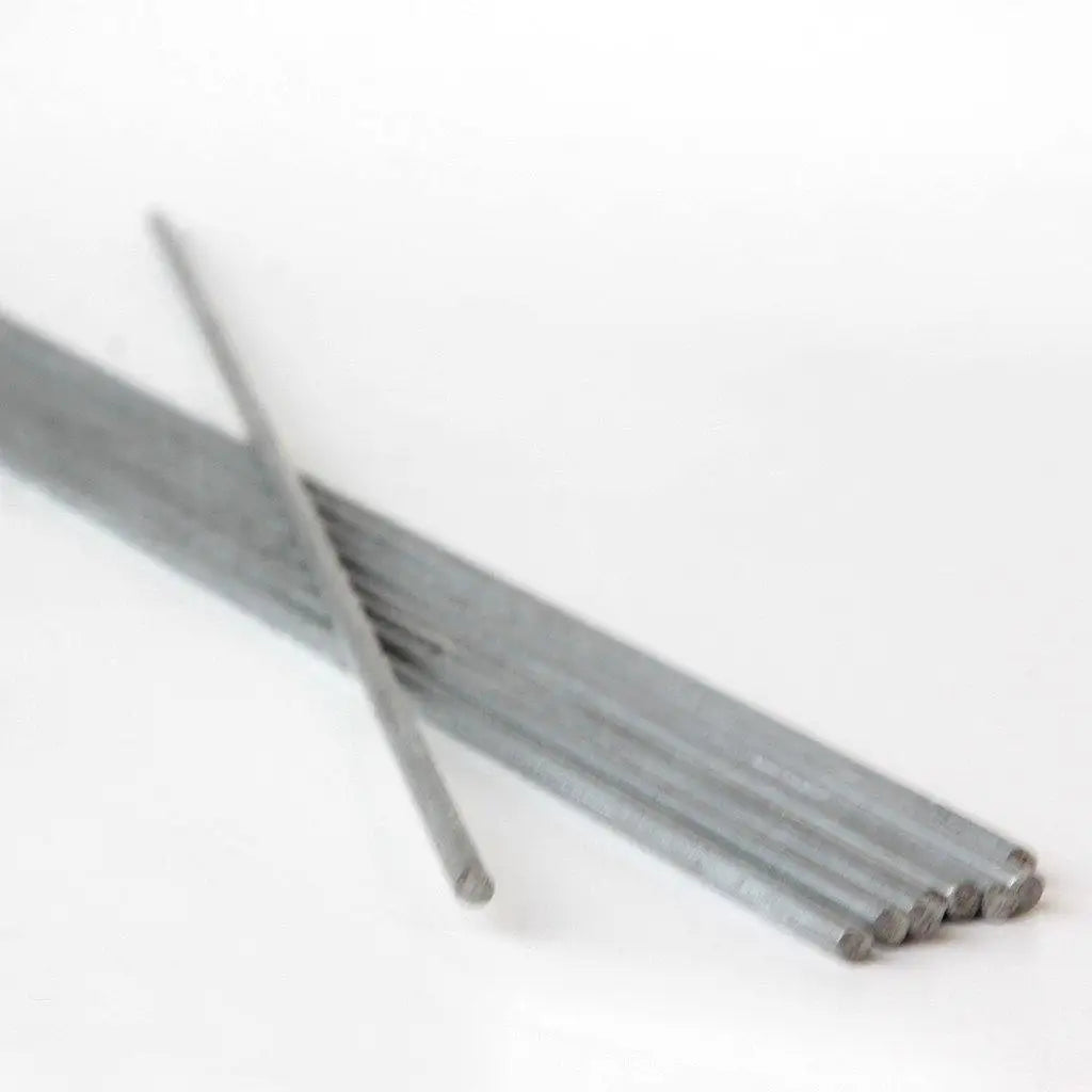 Orchid Nerd 9-Gauge Galvanized Metal Stakes – 16 Inch Heavy-Duty Orchid Support (10 Pack). Support for thick orchid bulbs.