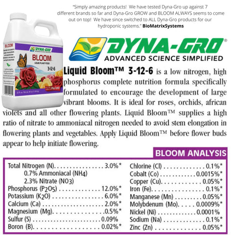 superthrive liquid plant fertilizer SUPERthrive Bloom 3-12-6 Fertilizer – Quart | Replaces Dyna-Gro
