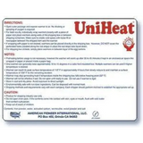 Multi-purpose jumbo 72-hour Uniheat Heat Pack.