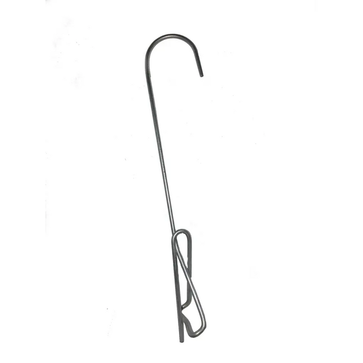 Orchid Nerd 7 inch single clip-on mini pot hanger for orchids and houseplants available in 5 pack and 10 pack for vertical mounting and space-saving display