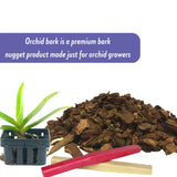 Orchid Nerd ™ Medium Fir Bark 1 Cubic Foot. - Potting Media