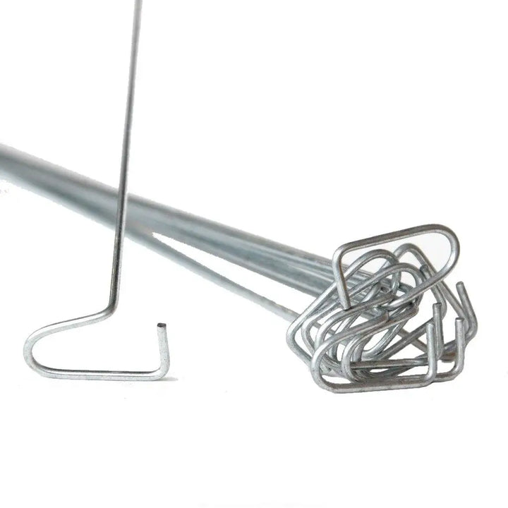 Orchid Nerd metal wire plant support and garden stakes in 11 to 24 inch sizes for supporting orchids lilies and blooming  with galvanized loop tops