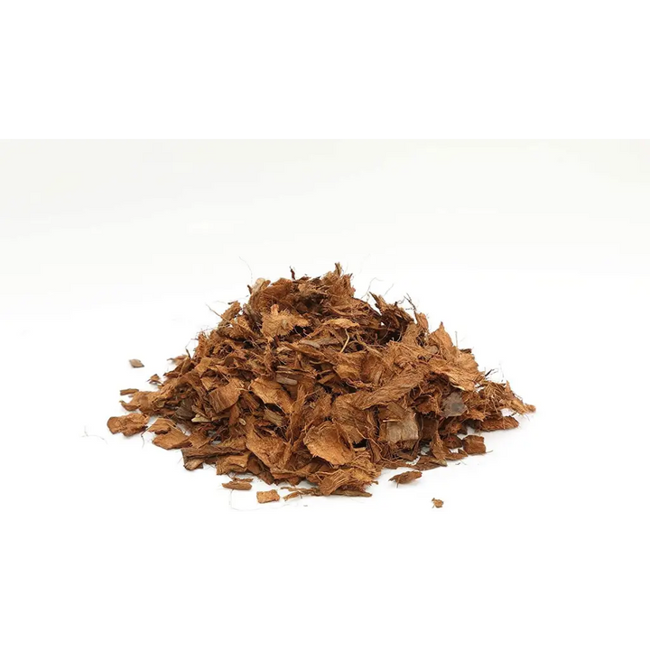 Orchid Nerd premium coconut husk chips 500g brick for orchids and tropical plants, medium cut ¼" to ⅝" for moisture retention and aeration.