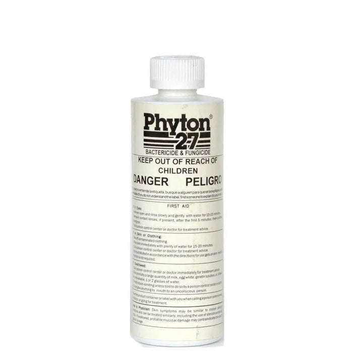 Phyton 27 8 oz systemic fungicide and bactericide for orchids ornamentals and greenhouse  with internal copper-based disease control and no residue